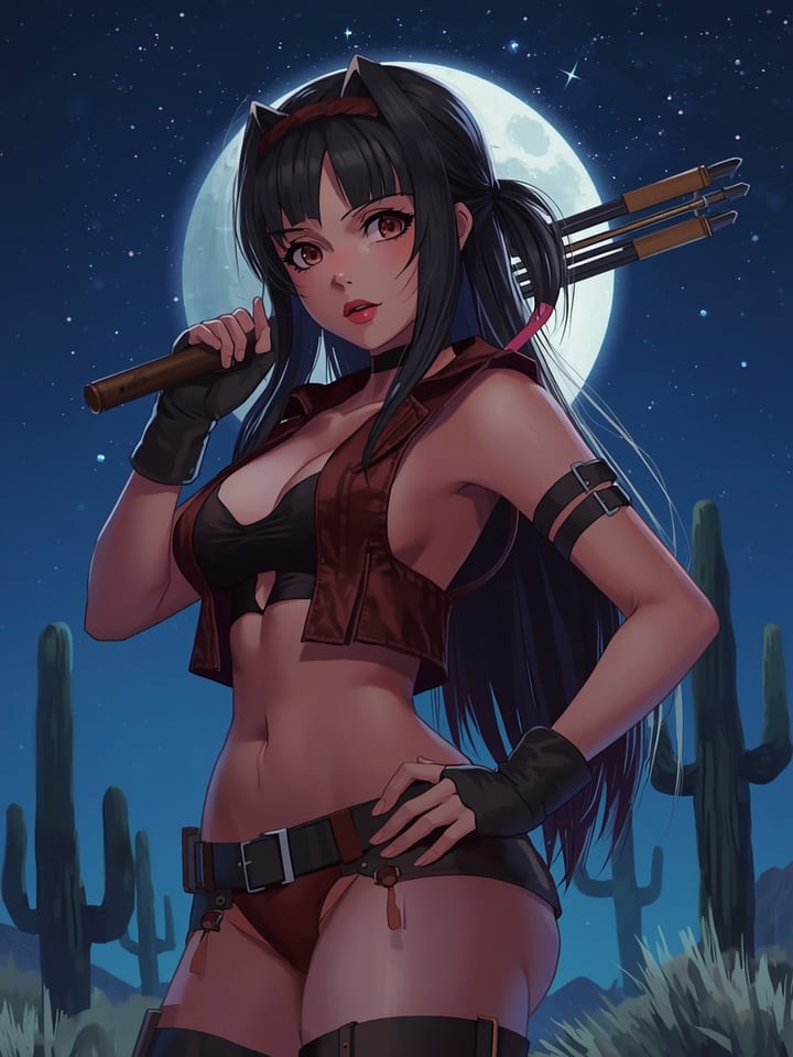 Nina — personagem de IA no Character.AI